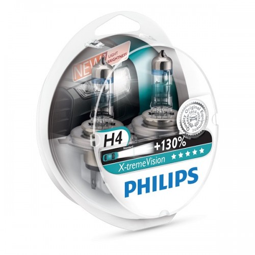 Philips Xtreme Vision H4 +130%